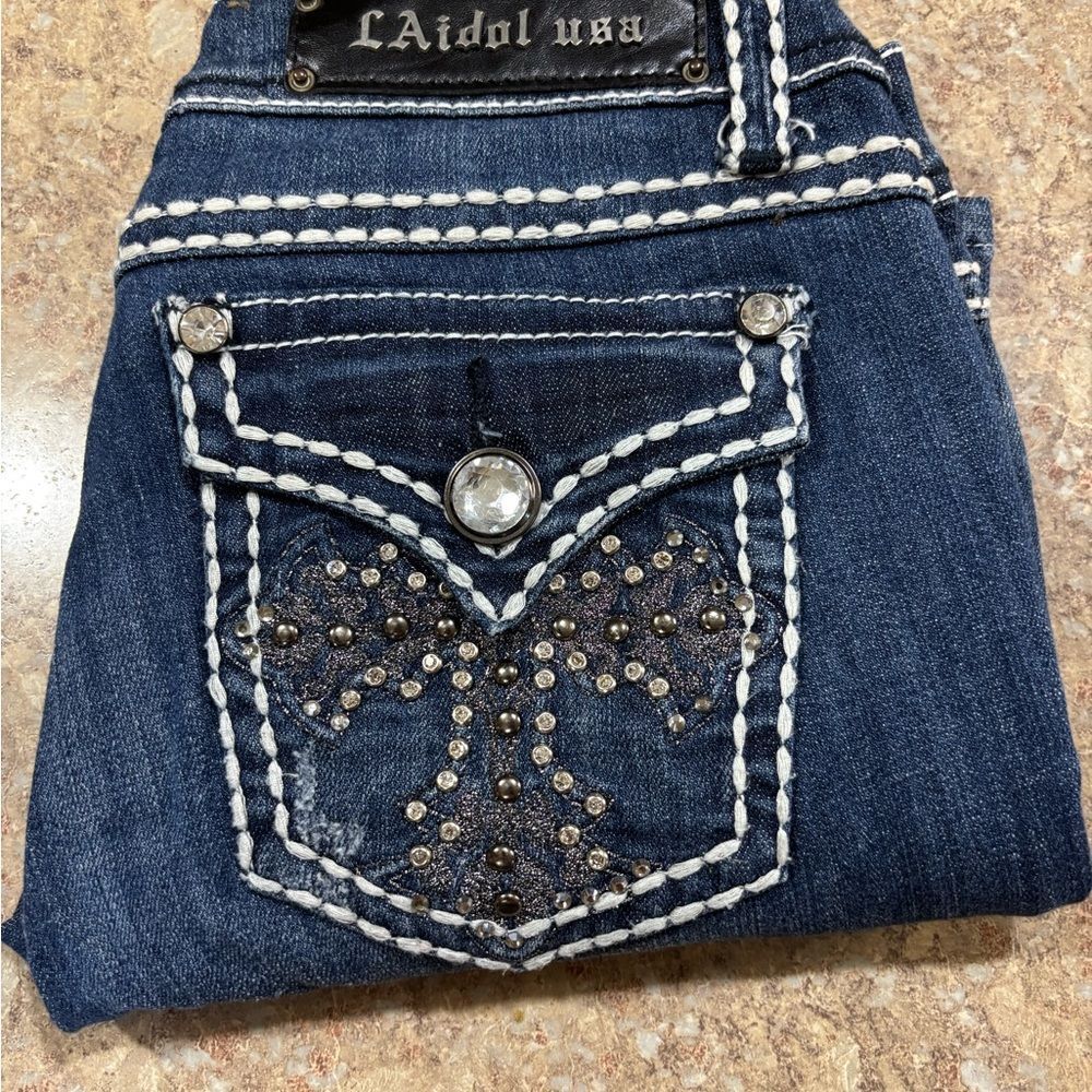 L.A. idol Women's Blue Jeans